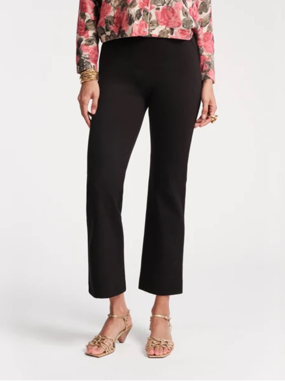 Frances Valentine Wonder Pant in Black - Size 6